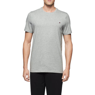 Core Flag Crew Neck T-shirt - Heather Grey