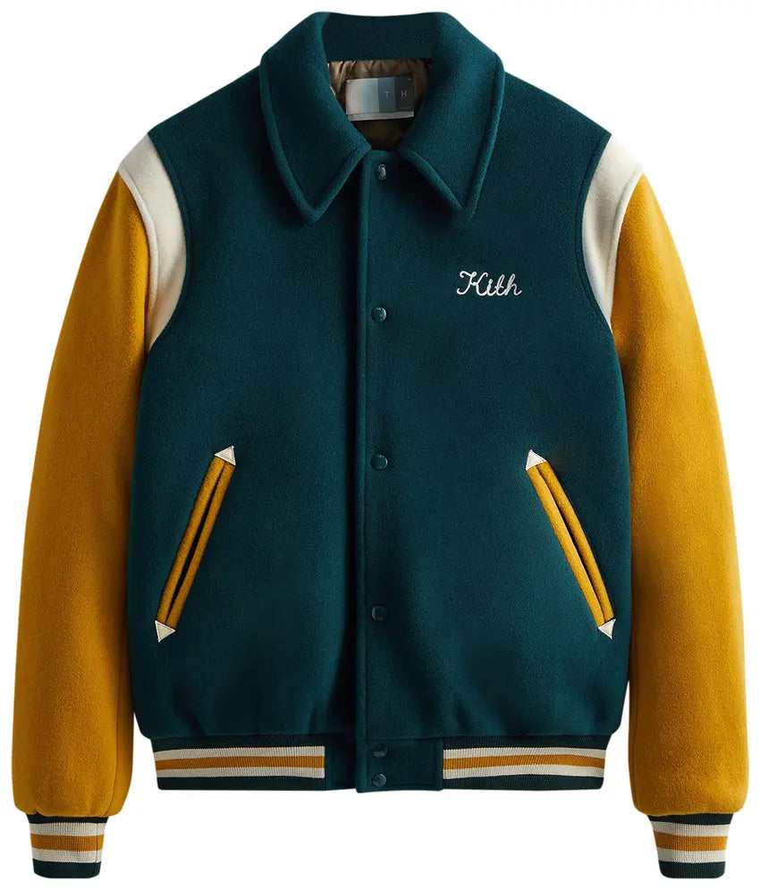 ジャケット・アウター kith Varcity wool coaches jacket Kith Varsity Wool Coaches Jacket 'Fairway' – Ctrl Alt Delete