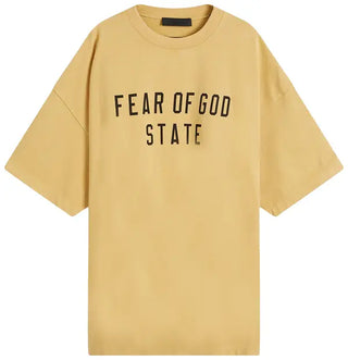 Fear of God Essentials Heavy Crewneck Tee 'Amber'