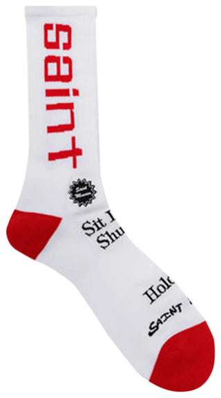 SAINT Mxxxxxx Sit Down Socks 'White'