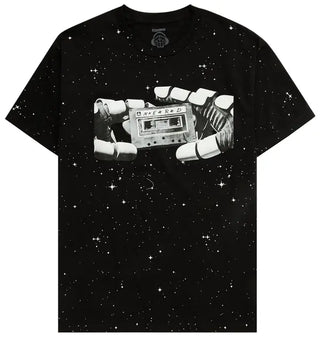 Pleasures Space T-Shirt 'Black'