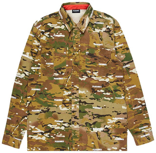 Pleasures Sensation Hunting Shirt 'Camo'