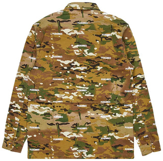 Pleasures Sensation Hunting Shirt 'Camo'