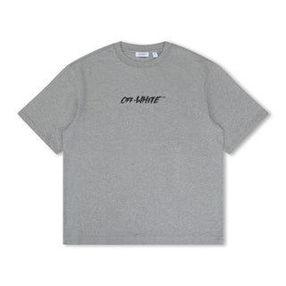 Off-White - Chalk Arrow Skate Fit Tee Heather Grey
