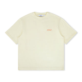 Off-White - Tape Arrow Skate Fit Tee Vanilla Ice