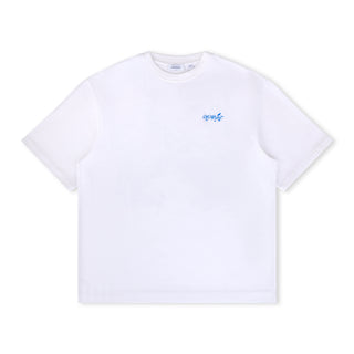 Off-White - Paint Splatter Arrow Diag Skate Fit Tee White