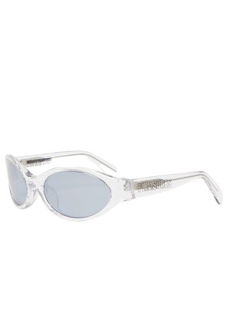 Clear Reflex Sunglasses
