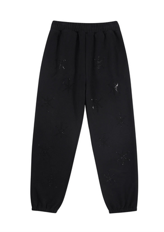 Blackout Rhinestone Joggers