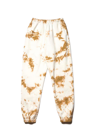 Fleece Pant - Beige Tie Dye