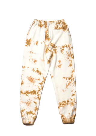 Fleece Pant - Beige Tie Dye