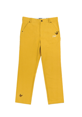Butterfly Garden Pant - Yellow