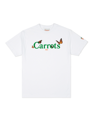 CARROTS X FELT Butterfly T-Shirt - White