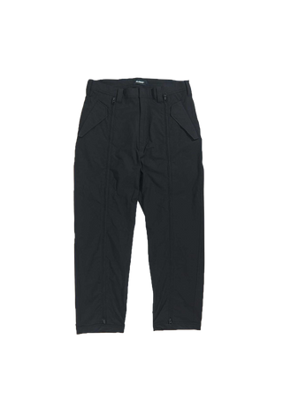 Zipped Mil Pant - Black