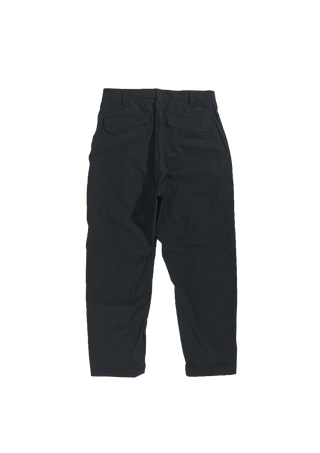 Zipped Mil Pant - Black