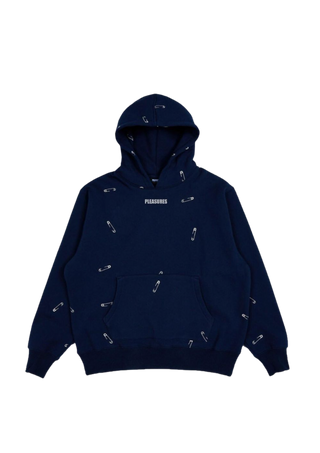 Pleasures Safety Pin Hoodie - Navy