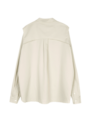 Another Youth Back Point Shirt - Beige