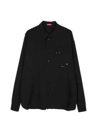 Another Youth Back Point Shirt - Black