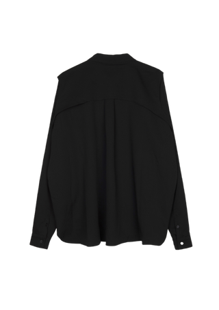 Another Youth Back Point Shirt - Black