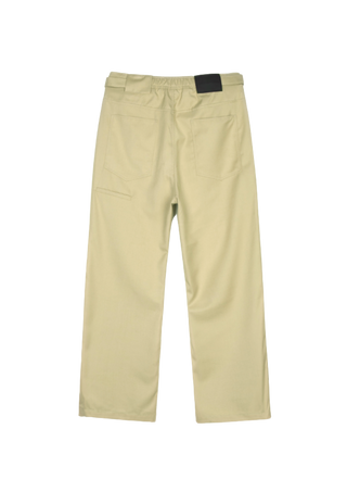 Another Youth Curved Knee Pants - Beige