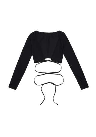 Another Youth Slit Bolero - Black