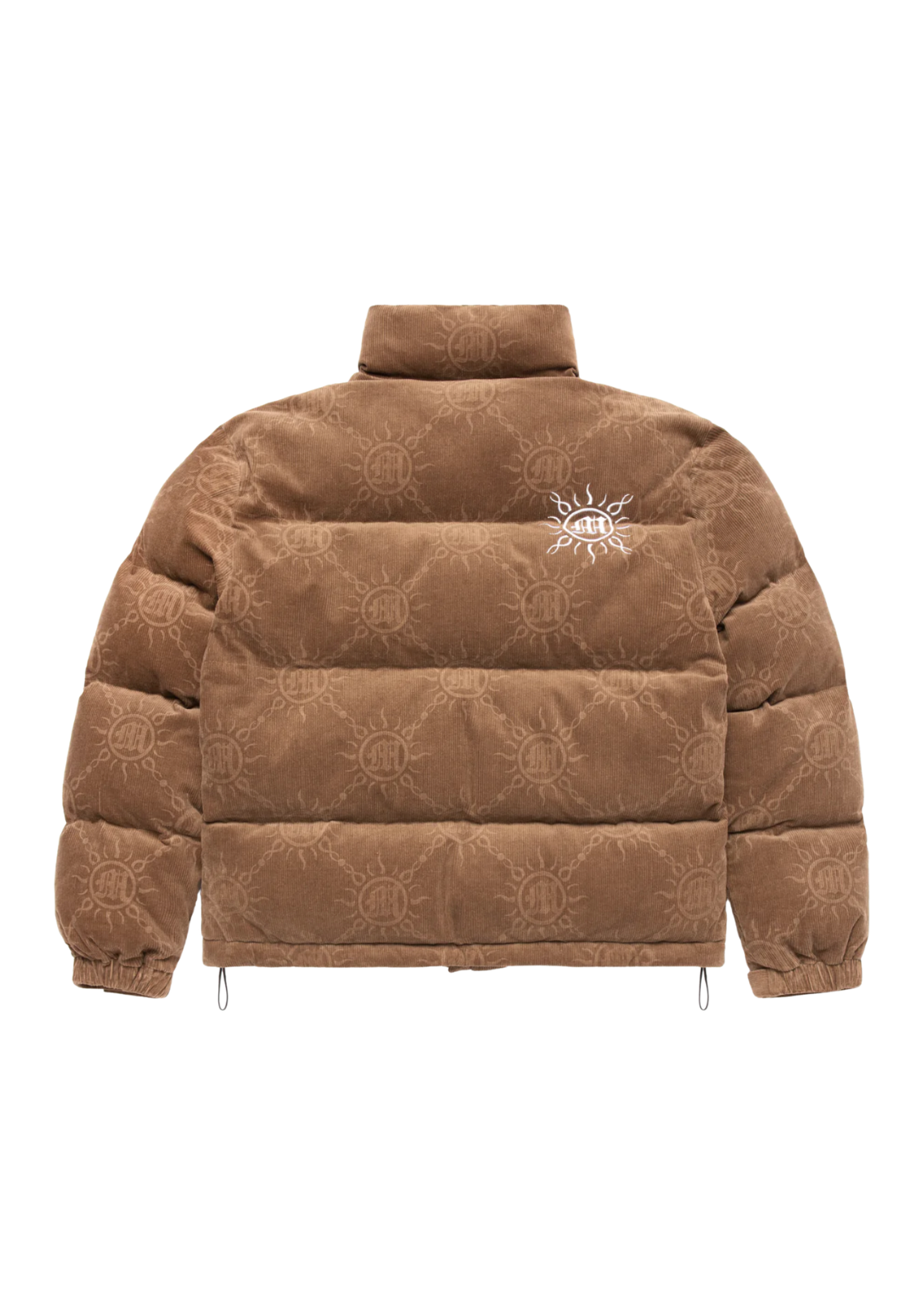 Menace Corduroy Puffer Jacket - Old Copper – Ctrl Alt Delete