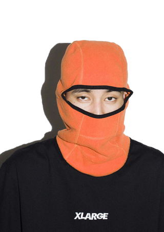 Fleece Mask - Orange